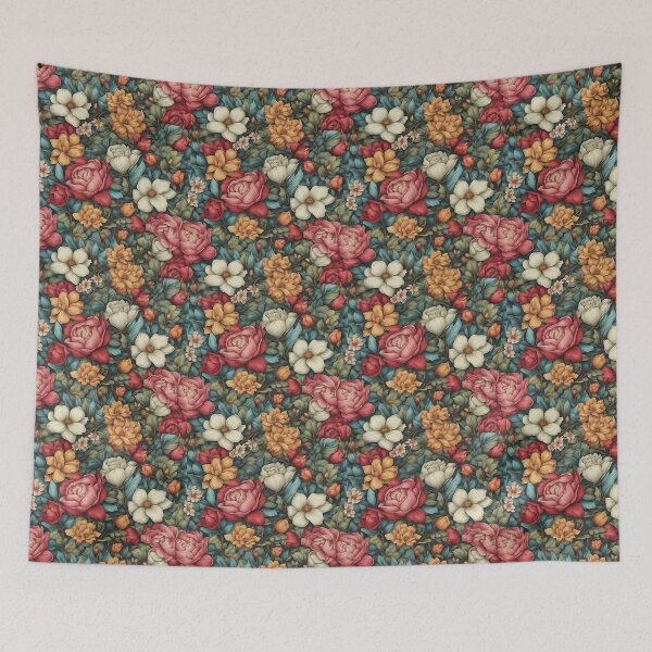 Item preview, Oil Painting Flower Pattern designed and sold by notakename.