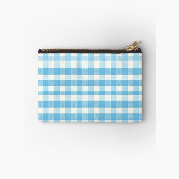 Item preview, Blue Gingham Print Pattern designed and sold by PinUpPizzazz.