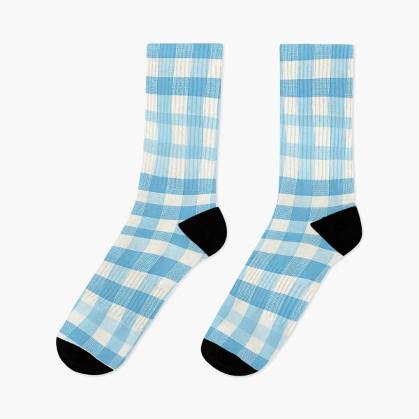 Item preview, Blue Gingham Print Pattern designed and sold by PinUpPizzazz.