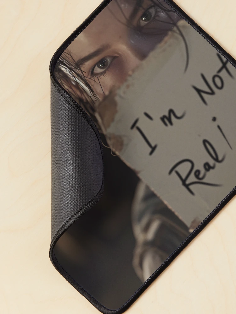 Thumbnail 2 of 5, Mouse Pad, Not Real designed and sold by RicoInStudios.