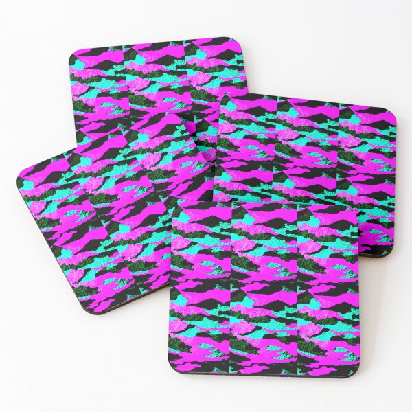 Item preview, Camouflage Cyan Fuchsia designed and sold by UZRWRLD .