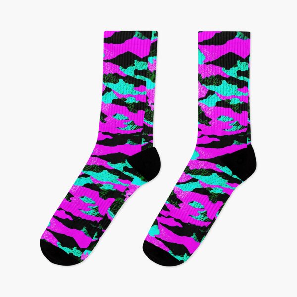 Item preview, Camouflage Cyan Fuchsia designed and sold by UZRWRLD .