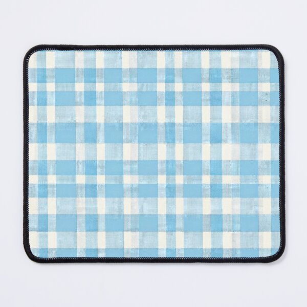 Item preview, Blue Gingham Print Pattern designed and sold by PinUpPizzazz.