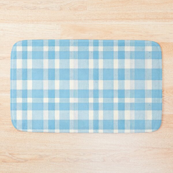 Item preview, Blue Gingham Print Pattern designed and sold by PinUpPizzazz.