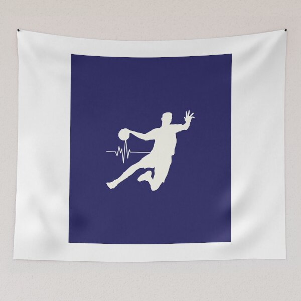 Item preview, My Heart Beats For Handball Passion Humor designed and sold by Threadsoftresor.