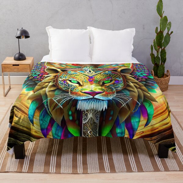 Item preview, Rainbow Colorful Lion Head Sword holder designed and sold by JohnXD247.