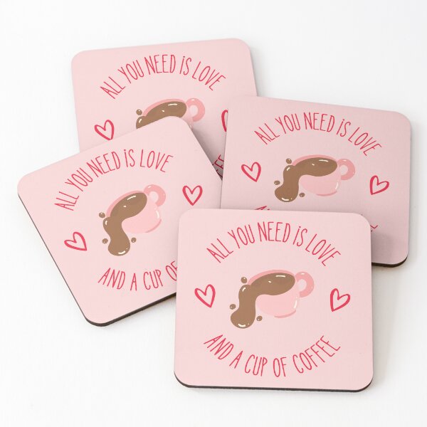 Item preview, All You Need Is Love And A Cup Of Coffee designed and sold by Warmwave.