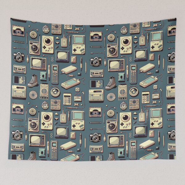 Item preview, Retro 1990s pattern designed and sold by Adriano Fattizzo.