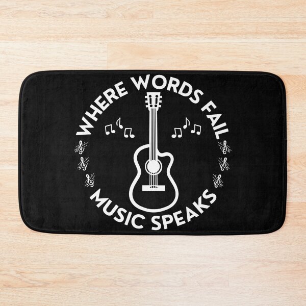 Item preview, Where Words Fail Music Speaks designed and sold by Teetreasure2.