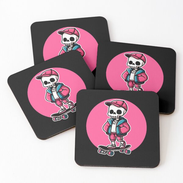Item preview, Pink Preppy Skateboard designed and sold by mohgaylor.