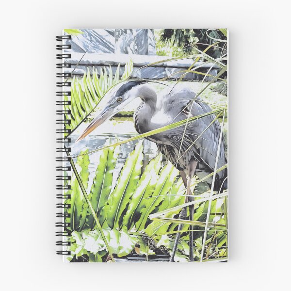 Item preview, Florida Blue Heron  designed and sold by CampfireCove.