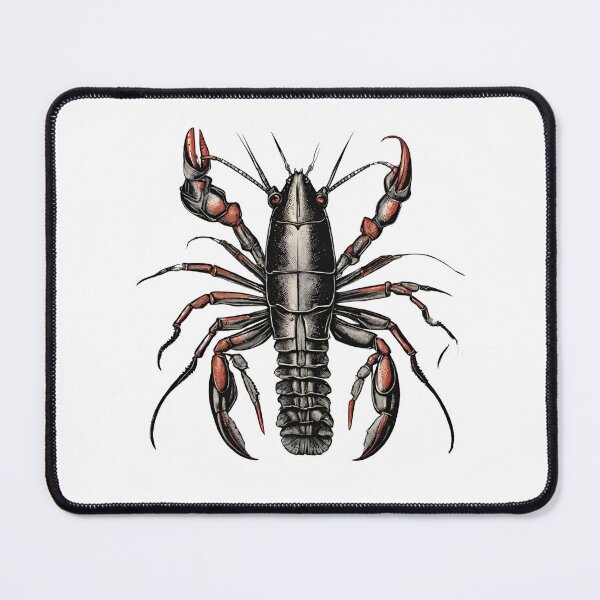 Item preview, Yabby Crayfish Tattoo style  designed and sold by CyberArtistOne.