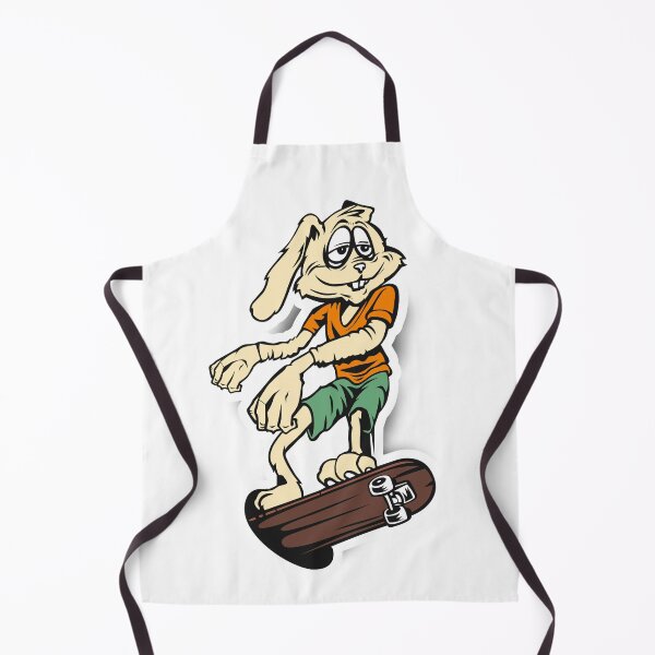 Item preview, Bunny rabbit skateboarding designed and sold by AS-Graphics.
