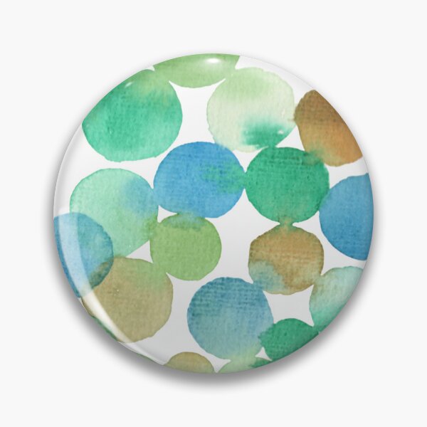 Item preview, Abstract Multicolor Watercolor Circles designed and sold by Kere123.