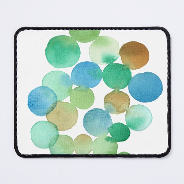 Item preview, Abstract Multicolor Watercolor Circles designed and sold by Kere123.