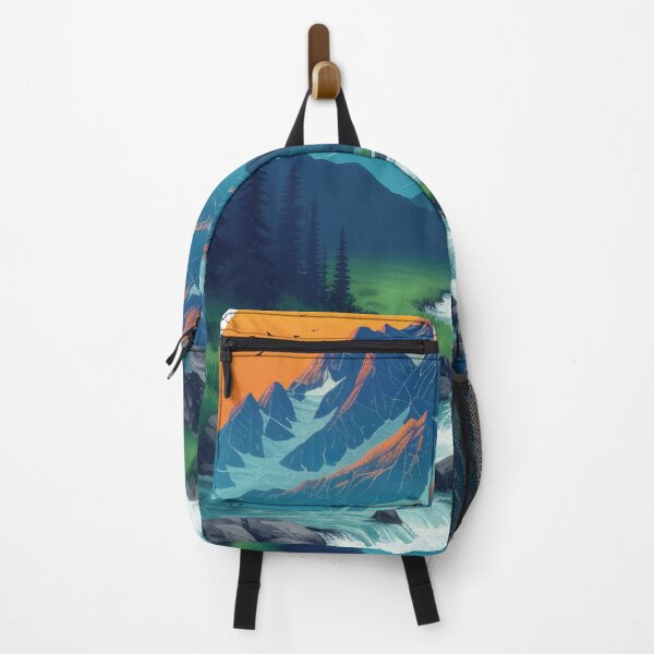 Item preview, Mountain with a winding river designed and sold by Ninoshik.