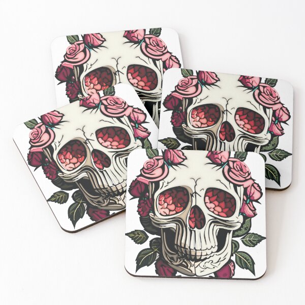 Item preview, Flower Skull designed and sold by Syibor.