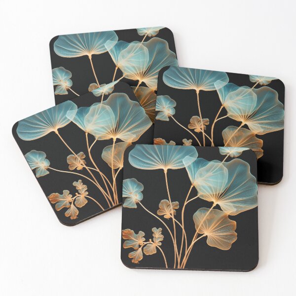 Item preview, Blue Orange Xray Flower designed and sold by CampfireCove.