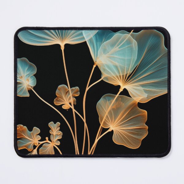 Item preview, Blue Orange Xray Flower designed and sold by CampfireCove.