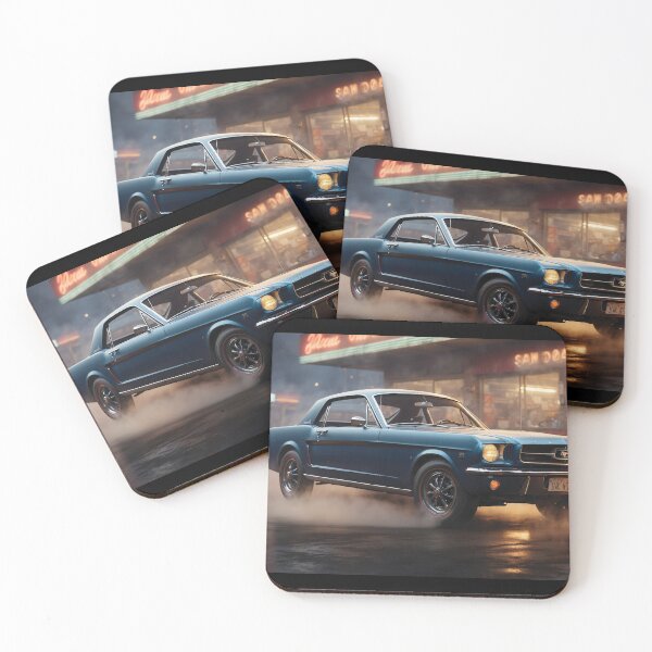 Item preview, Blue 1968 Ford Mustang  designed and sold by Random Designs.