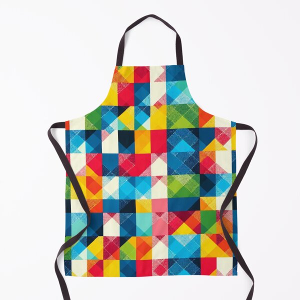 Artikelvorschau, Mehrfarbiges Gingham-Druckmuster entworfen und verkauft von PinUpPizzazz.