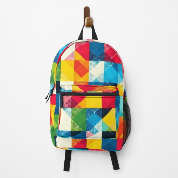 Item preview, Multi-Colored Gingham Print Pattern designed and sold by PinUpPizzazz.