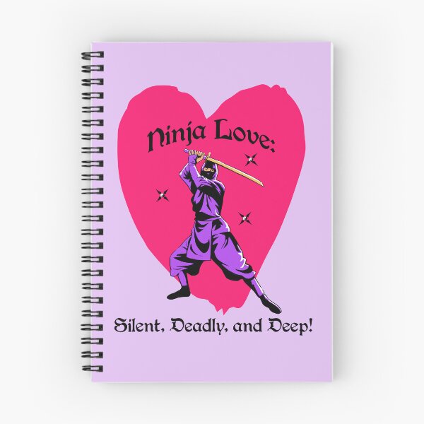 Item preview, Ninja Love: Silent, Deadly & Deep! designed and sold by MillersOnPippin.