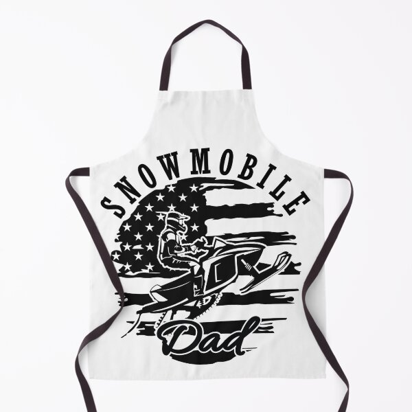 Item preview, Snowmobile Dad with Distressed US Flag designed and sold by DigitalFhaiz.