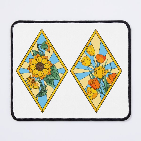 Artikelvorschau, Buntglas-Tulpen und/oder Sonnenblumen entworfen und verkauft von Reaper-Wolf.