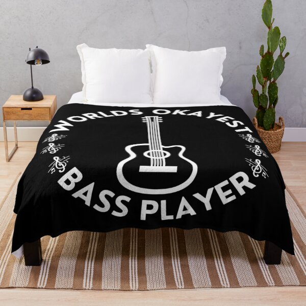 Item preview, Worlds Okayest Bass Player designed and sold by Teetreasure2.