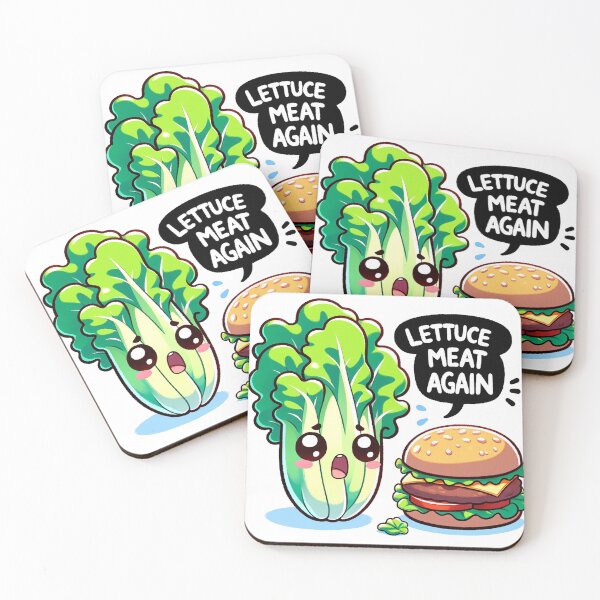 Item preview, Lettuce Meat Again designed and sold by XYDesignsStyle.