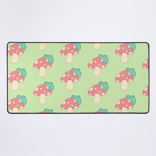 Item preview, Cute Cottagecore Frog on a Toadstool designed and sold by elunemori.