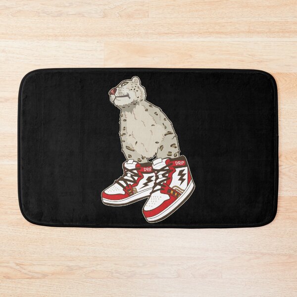Item preview, Snow leopard with drip shoes designed and sold by Rzera-.