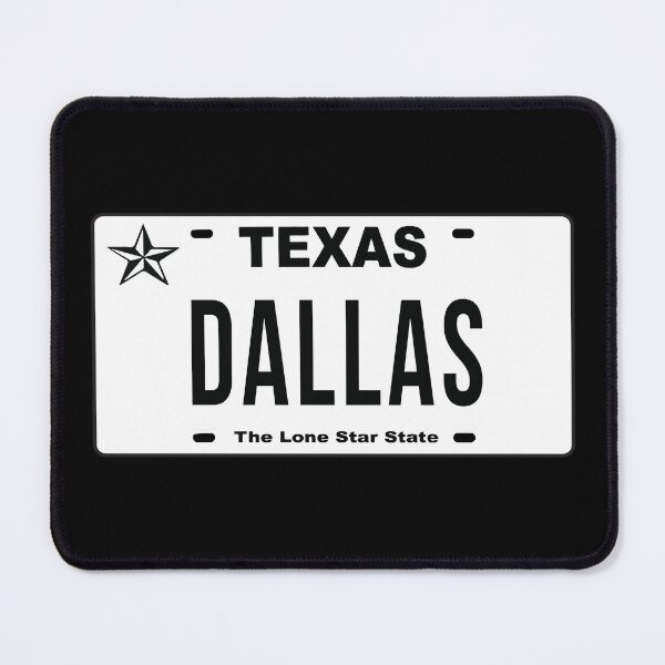 Item preview, Dallas Texas License Plate designed and sold by BahayProduction.
