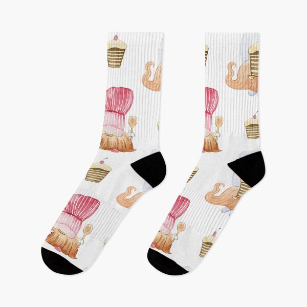 Item preview, Watercolor cute chef gnomes designed and sold by tapilipa.