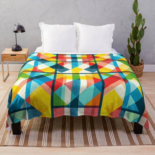 Item preview, Multi-Colored Checkered Print Pattern designed and sold by PinUpPizzazz.