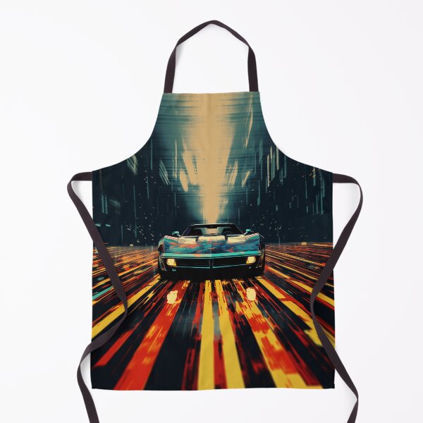 Item preview, AI Glitch Corvette 06 - Hart Front designed and sold by JoanNinjaHen.