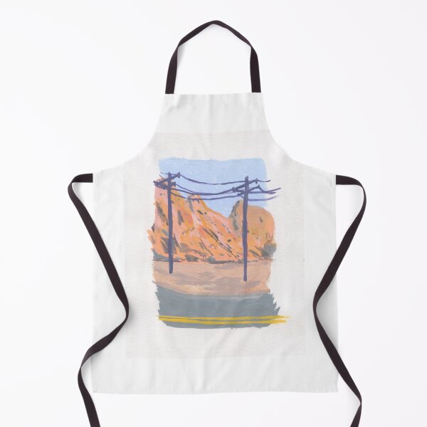 Item preview, Pink Mountain Powerlines Landscape designed and sold by Punkylynne.