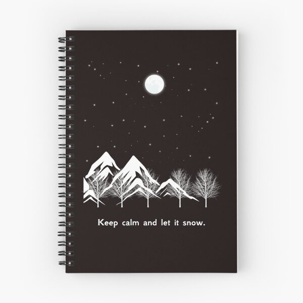 Item preview, Mantén la calma y deja que nieve designed and sold by aycorner.