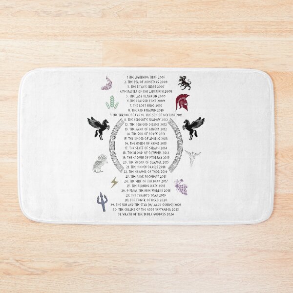 Item preview, Percy Jackson Camp Half Blood and the Olympians Eras Tour - back designed and sold by KillianGrantM.