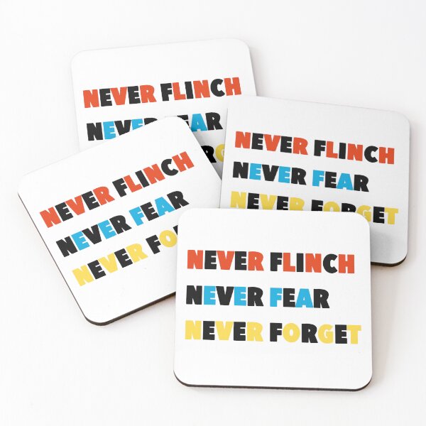 Item preview, Never Flinch Never Fear Never Forget  designed and sold by Avarie ✨.