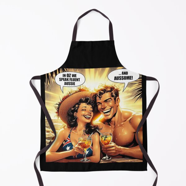 Item preview, In Oz, We Speak Fluent Aussie and Aussome! AUSTRALIA MONTH designed and sold by Takin-Thepiss.