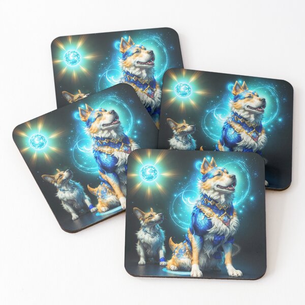 Item preview, Cosmic Canine Companions - Paws of the Universe designed and sold by Claude  Leblanc.