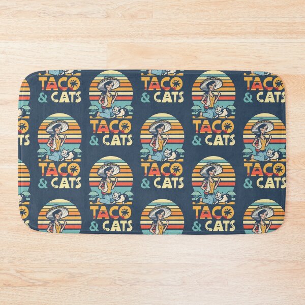 Item preview, taco and cats v72 designed and sold by FenwickDesign99.
