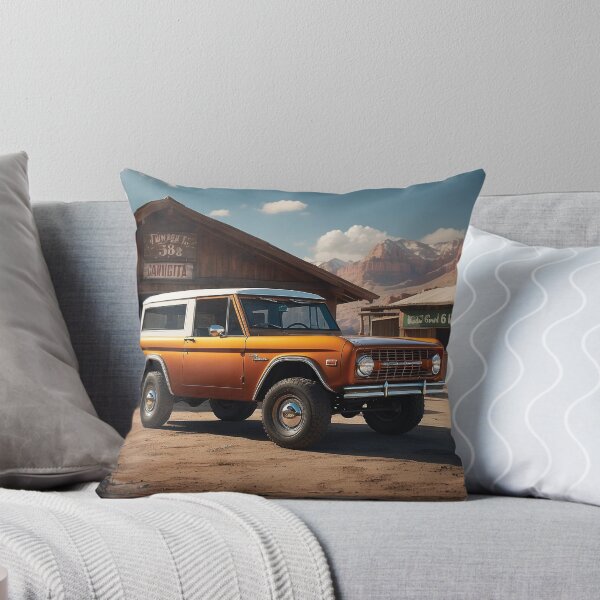 Item preview, Orange White 1968 Ford Bronco designed and sold by Random Designs.