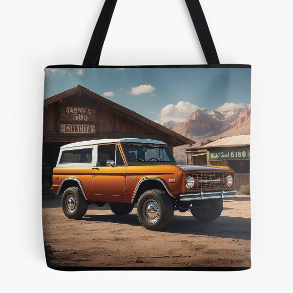 Item preview, Orange White 1968 Ford Bronco designed and sold by Random Designs.