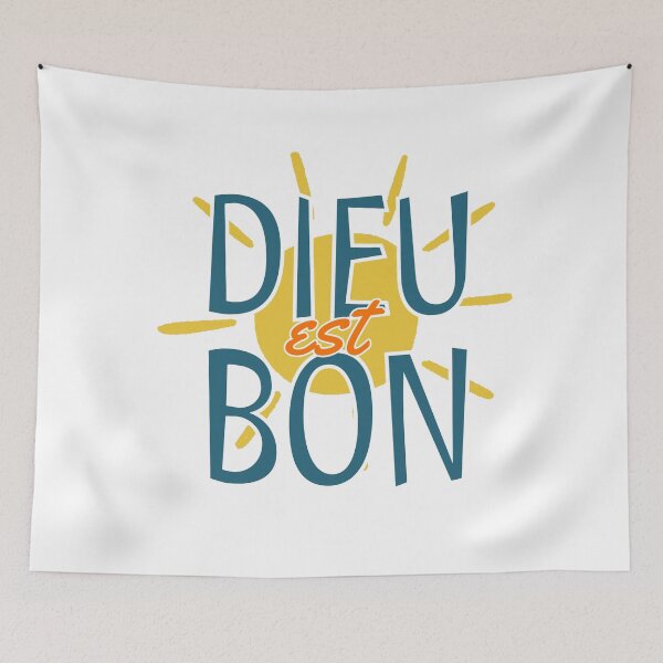 Item preview, Dieu est Bon designed and sold by CherishedCloset.