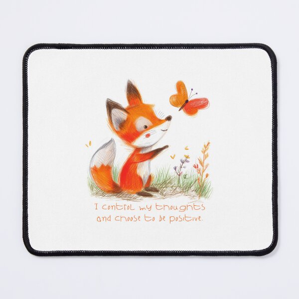 Item preview, I control my thoughts and choose to be positive. designed and sold by comfurtingfox.