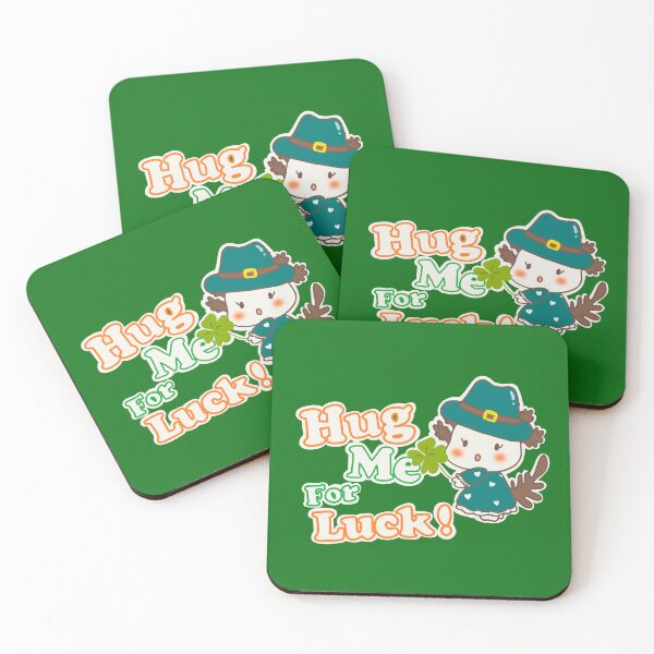 Item preview, Hug Me for Luck. Funny St. Patrick`s Day Saying designed and sold by lazycat14.