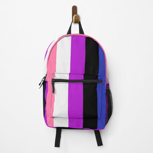 Item preview, Vertical Repeating Gender Fluid Pride Flag Pattern designed and sold by LiveLoudGraphic.